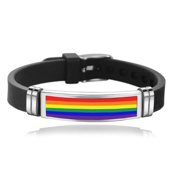 Gay Pride Buckle Bracelet - Trending Gay