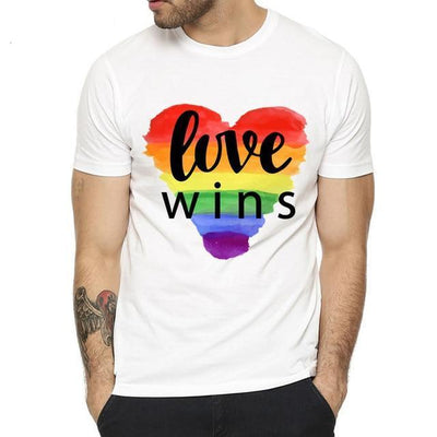 Rainbow Love Heart - Trending Gay