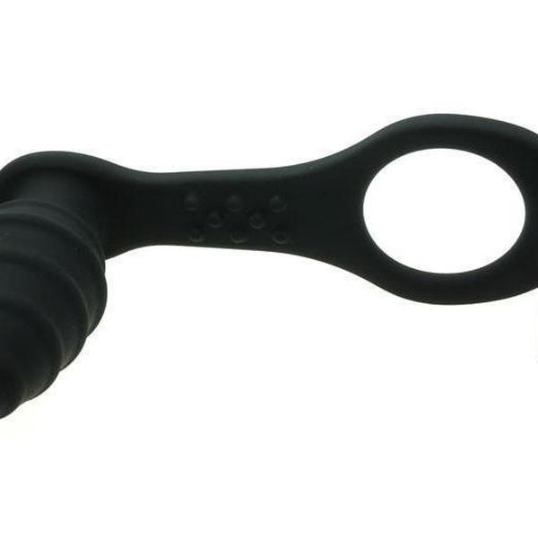 Silicone Vibrating Anal Plug and Cock Ring - Trending Gay